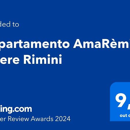 Appartamento Amaremin - Vivere Rimini Exterior foto